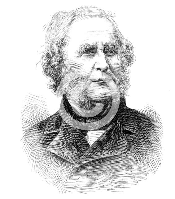 Sir Erasmus Wilson, F.R.S., 1881. Creator: Unknown.