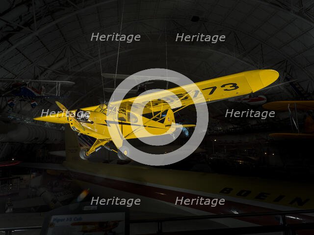 Piper J-3 Cub, 1937-1947. Creator: Piper Aircraft Corp..