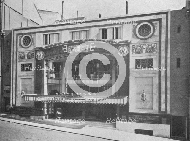 Facade and main entrance of the Regent Theatre, Brighton, Sussex, 1922. Artist: Unknown.
