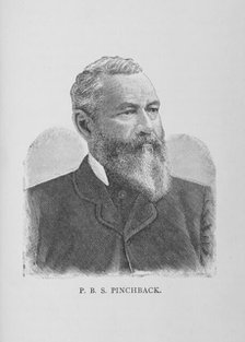 P. B. S. Pinchback, 1887. Creator: Unknown.