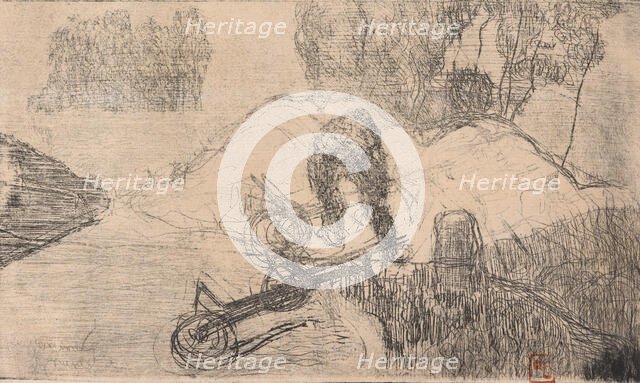 Le Debardeur (The Stevedore), 1893. Creator: Armand Seguin.