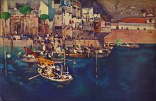 'A Mediterranean Port', 1892 (1935). Artist: Arthur Melville.