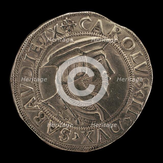 Carlo III, 1486-1553, 9th Duke of Savoy 1504 [obverse], 16th century. Creator: Unknown.