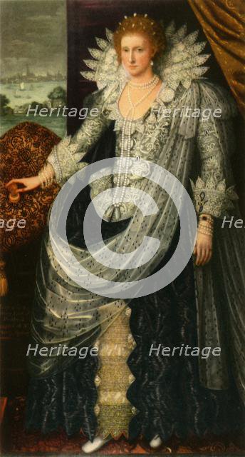 'Mary Sidney, Countess of Pembroke', c1600, (1942).  Creator: Paulus van Somer.