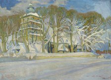 Church in Poronin, between 1906-1910. Creator: Stanislaus Kamocki.