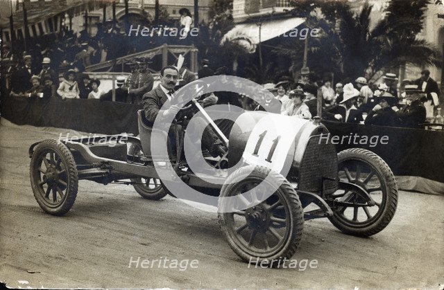 Exhibition of old vehicles in Barcelona.