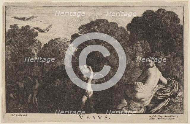 Venus. Creator: Wenceslaus Hollar.