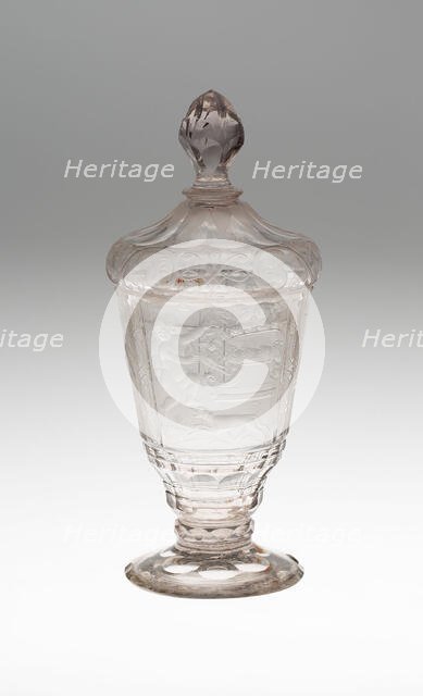 Goblet with Cover, Schleswig, c. 1720/25. Creator: Unknown.