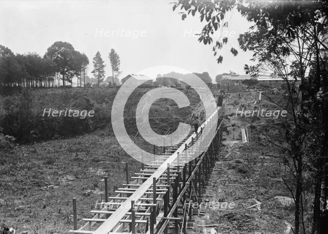 Camp, 1917 or 1918. Creator: Harris & Ewing.