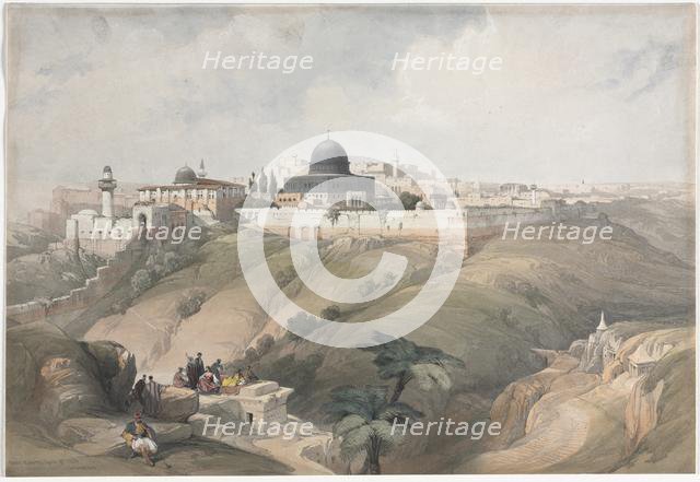 Jerusalem, 1839. Creator: David Roberts (British, 1796-1864).