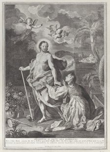 Noli me tangere, 1730-39. Creator: Pietro Monaco.