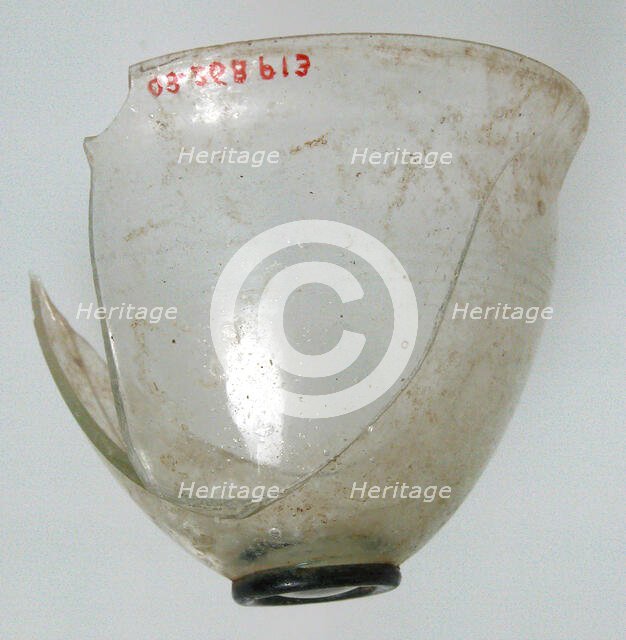 Fragment of Bowl, Coptic, 4th-early 5th century. Creator: Unknown.