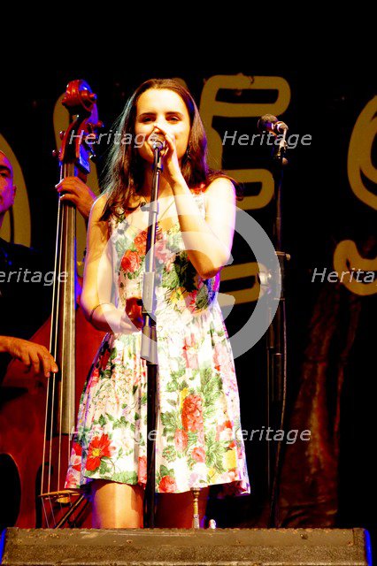 Andrea Motis, Love Supreme Jazz Festival, Glynde Place, East Sussex, 2015. Artist: Brian O'Connor.