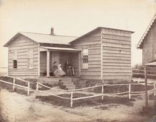 A Frontier Home, 1860s-70s. Creator: Unknown.