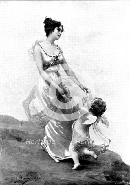 The Advent of Spring, 1895. Creator: Berlin Photographic Co.