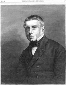 George Biddell Airy, English astronomer and geophysicist, 1868. Artist: Unknown