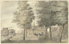 Square in the village of Zuilen, 1757-1822. Creator: Hermanus Petrus Schouten.