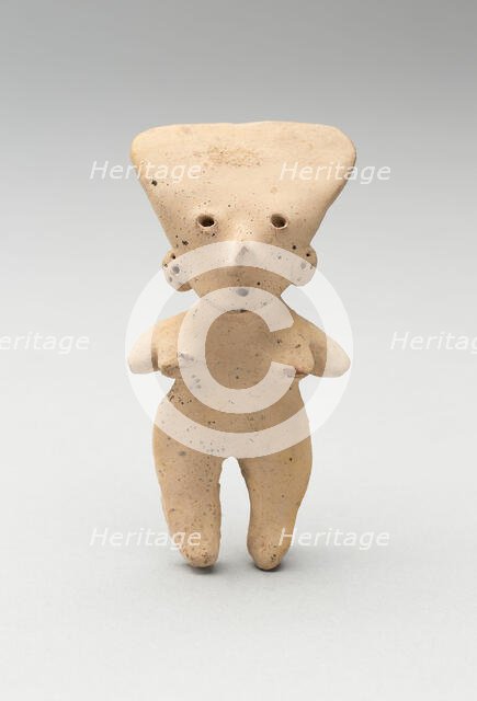 Female Figure with Incised Features and Triangular Head, 100 B.C./A.D. 300. Creator: Unknown.