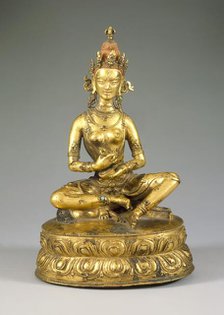 The Buddhist Goddess Nairatmya, 16th century. Creator: Unknown.