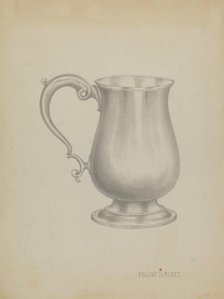 Silver Mug, c. 1936. Creator: Eugene La Foret.