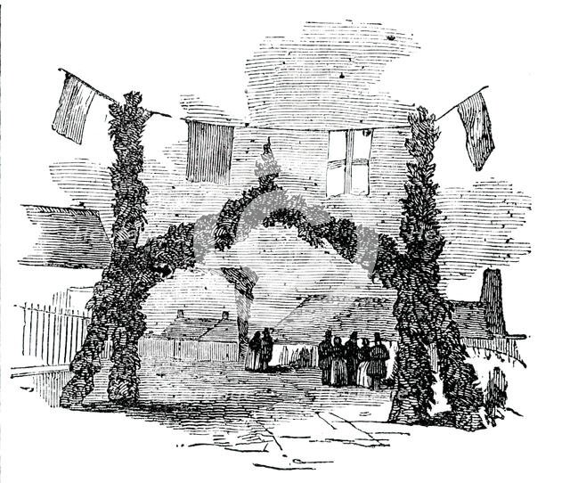 Arch at Duddington, 1844. Creator: Unknown.