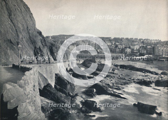 'Ilfracombe - General View, Showing Capstone Parade', 1895. Artist: Unknown.