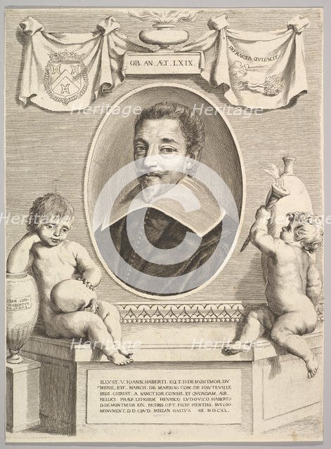 Jean Habert de Montmor, 1640. Creator: Claude Mellan.