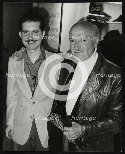 Saxophonists Scott Hamilton and Bud Freeman, Pizza Express, London, 16 February 1979. Artist: Denis Williams