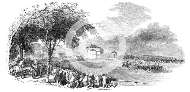 Doncaster Race-Course, 1850. Creator: Unknown.