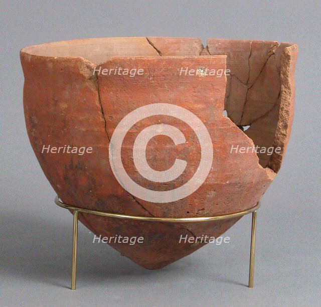 Vase, Coptic, 4th-7th century. Creator: Unknown.