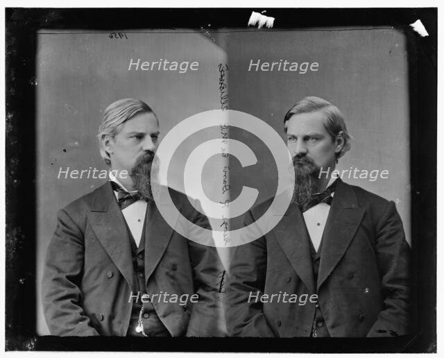 George R. Davis of Illinois, 1865-1880. Creator: Unknown.