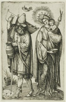 The Holy Family with the Dove of the Holy Ghost, n.d. Creator: Hieronymus Hopfer.