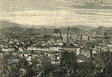 'View of Florence from the Belvedere', 1890.   Creator: Unknown.