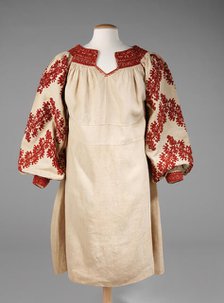 Shirt, Spanish, 1840-70. Creator: Unknown.