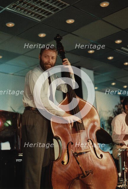 Dave Holland, Jazz Inn Party, Nordwijk, Netherlands, 1989. Creator: Brian Foskett.