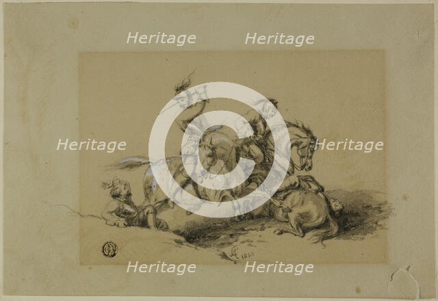 Cavaliers' Fight, n.d. Creator: Unknown.