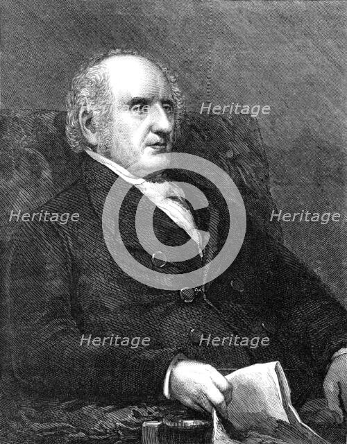 The late Professor Barlow, F.R.S., 1862. Creator: Unknown.