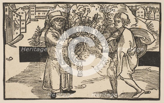 Eunuches, from The Comedie of Terence, 19th century reprint.n.d. Creator: Albrecht Durer.