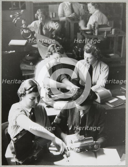 Royal Air Force No. 2 School of Photography, Palatine Road, Blackpool, 1942-1943. Creator: Barnet Saidman.