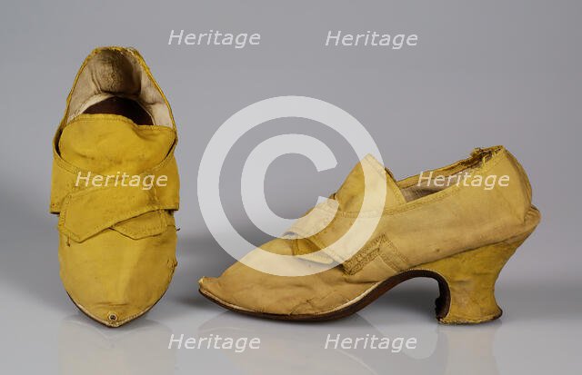 Shoes, European, 1730-59. Creator: Unknown.