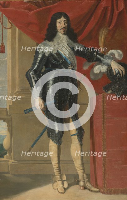 Portrait of Louis XIII of France (1601-1643), First Half of 17th century. Artist: Champaigne, Philippe, de (1602-1674)