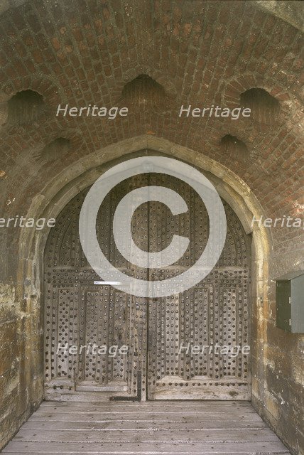Entrance to Deal Castle, Kent, 1997. Artist: J Bailey