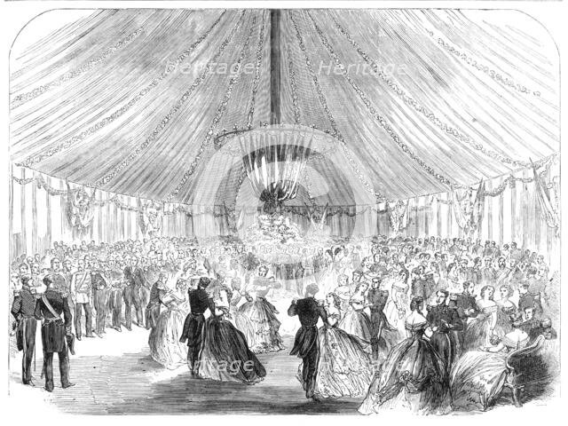 The International Naval Festival at Portsmouth:...ball [for] the officers of the French fleet, 1865. Creator: Unknown.