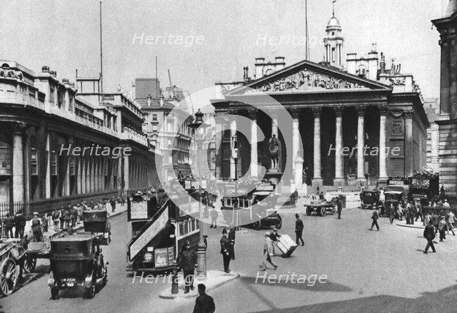 The City, centre of London, 1926-1927.  Artist: McLeish