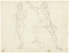 Study for "The Distribution of the Eagles", c. 1810. Creator: Jacques-Louis David.
