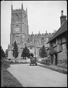 St Mary's Church, Steeple Ashton, Steeple Ashton, Wiltshire, 1932. Creator: Marjory L Wight.