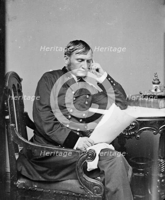 General [Hugh] Judson Kilpatrick, between 1855 and 1865. Creator: Unknown.