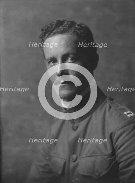 Rainsford, Captain, portrait photograph, 1917 Aug. 22. Creator: Arnold Genthe.