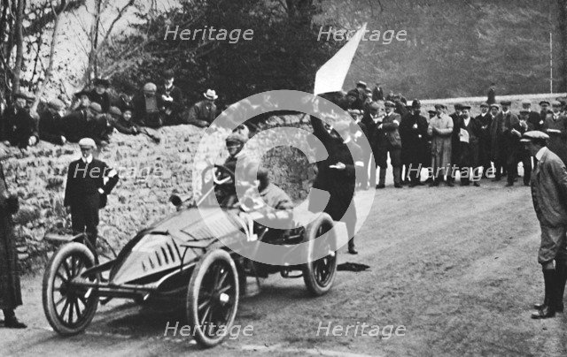 'An early Wolseley in the Isle of Man (1904)', 1904, (1937). Artist: Unknown.
