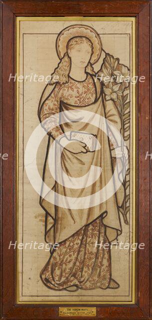 Virgin Mary, 1863. Creator: Sir Edward Coley Burne-Jones.